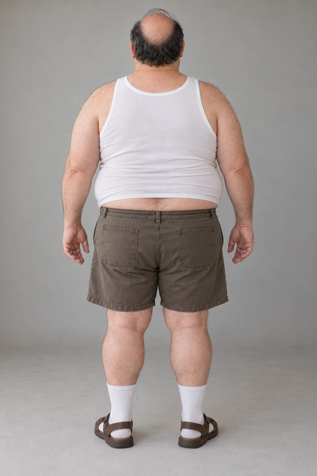 Photorealistic Dolf Winterbottom — back