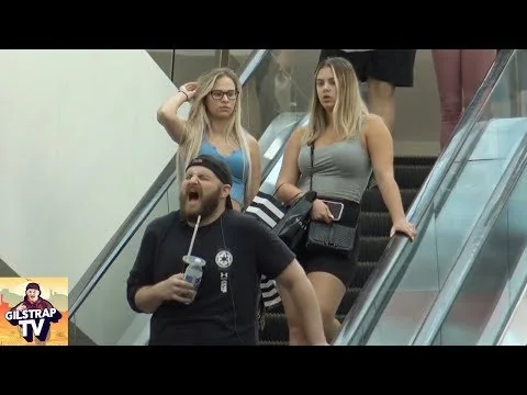 Video preview: WET FART Prank on the ESCALATOR!!