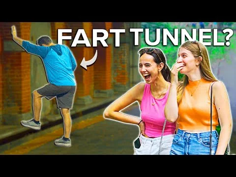 Video preview: Best of HumorBagel! *FART TUNNEL* EDITION! Funny Fart Prank!