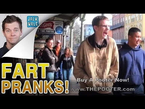 Video preview: The Pooter Fart Pranks | Jack Vale